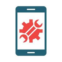 Repair Vector Glyph Two Color Icon For Personal And Commercial Use.
