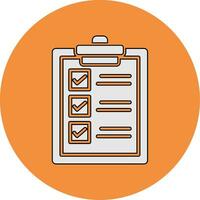 Checklist Vector Icon