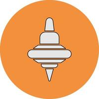 Spinning Top Vector Icon