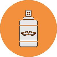 Beard Oil Vector Icon