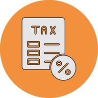 Tax Vector Icon