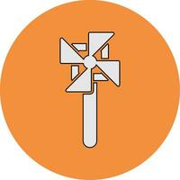 Pinwheel Vector Icon