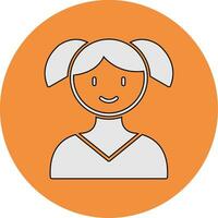 Girl Vector Icon