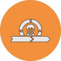 Scrum Vector Icon