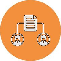 File Share Vector Icon