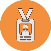 Id Card Vector Icon