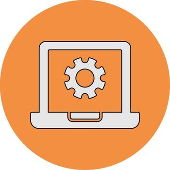 icono de vector de laptop