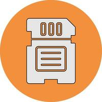Memory Card Vector Icon