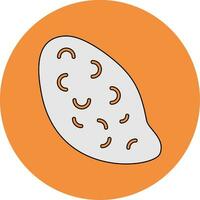 Sweet Potato Vector Icon