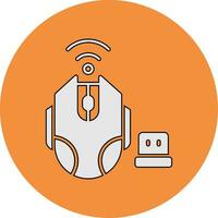 Wireless Mouse Vector Icon