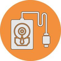 Hard Disk Vector Icon