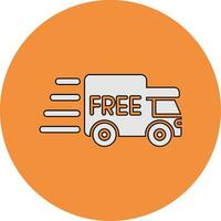 Free Delivery Vector Icon