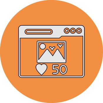 icono de vector de publicación