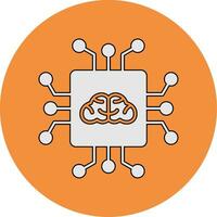 Artificial Intelligence Vector Icon