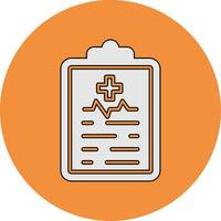 Medical Report Vector Icon