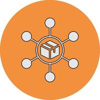 Distribution Center Vector Icon