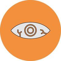 Red Eye Vector Icon