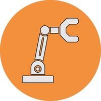 Robotic Arm Vector Icon