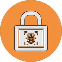 Fingerprint Vector Icon