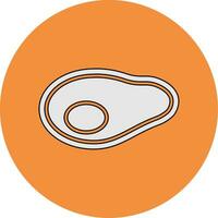 Fried Egg Vector Icon