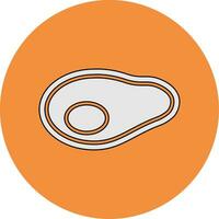 Fried Egg Vector Icon