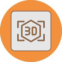 icono de vector 3d