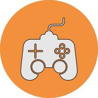 icono de vector de controlador de juego