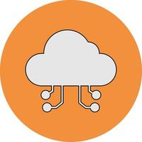 Cloud Computing Vector Icon