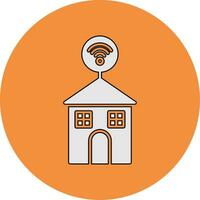 Smart House Vector Icon