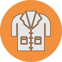 Lab Coat Vector Icon