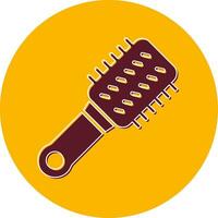 Hair Brush Vector Icon