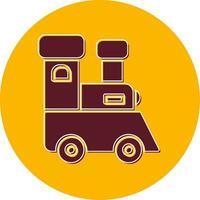 Toy Train Vector Icon