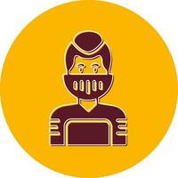 Cyborg Vector Icon