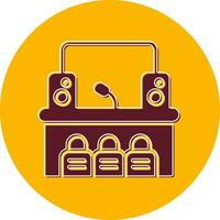 Stage Vector Icon
