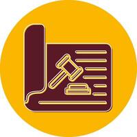 Gavel Vector Icon