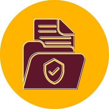 icono de vector de documento
