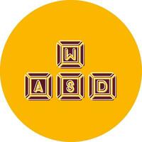 Keyboard Button Vector Icon