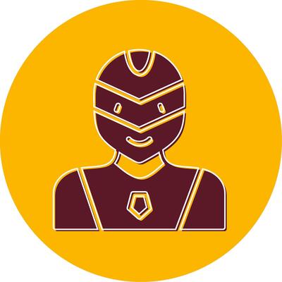 Superhero Vector Icon