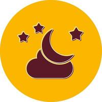 Moon Vector Icon