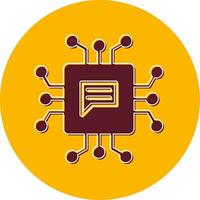 Natural Language Processing Vector Icon
