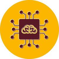 Artificial Intelligence Vector Icon