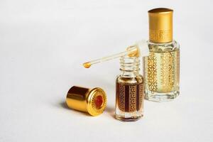 Arabic oil perfume. photo