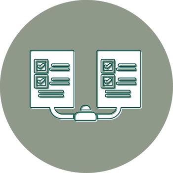 comparar vector icono