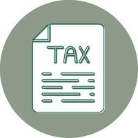 Tax Vector Icon