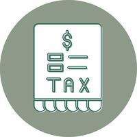 Tax Vector Icon