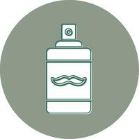 Beard Oil Vector Icon