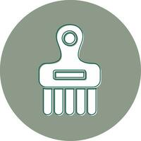 Afro Comb Vector Icon