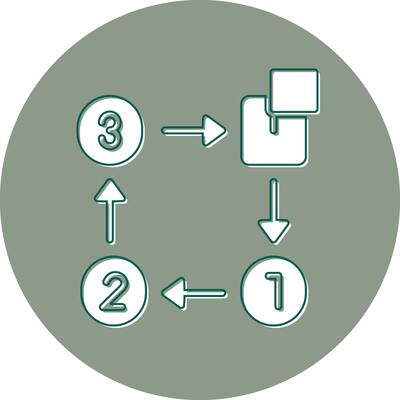 Distribution Vector Icon
