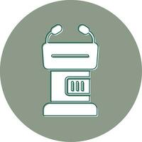 Lectern Vector Icon