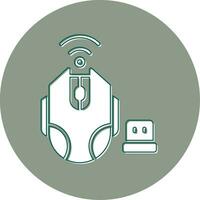 Wireless Mouse Vector Icon